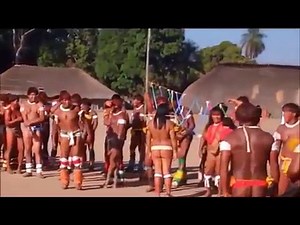 Amazon Rainforest Brazil 2015 Xingu tribes Festival dance