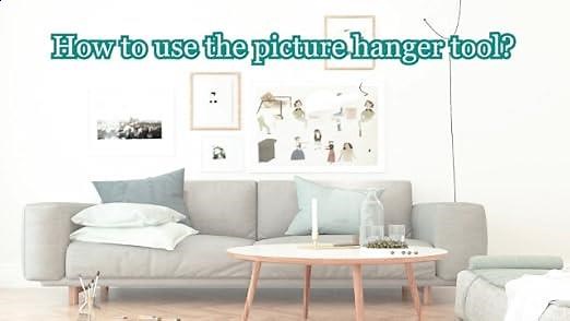 how to use picture hanging tool