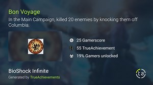 Bon Voyage achievement in BioShock Infinite