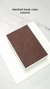 82K views · 224 reactions | Stacked book cake tutorial spotted on pin terest! Credit goes to the Baker who made this cake! It's simply gorgeous! | 24/7 Cake Affairs Blog | Facebook