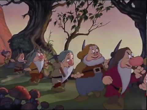 Snow White and the Seven Dwarfs The dwarfs Mine Scene (1937)