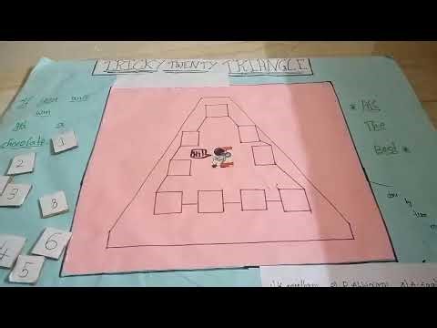 #Tricky 20 triangle project #maths day