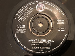 Archie Campbell - Mommy's Little Angel (Daddy's Pride And Joy) / Golf, Golf, Golf
