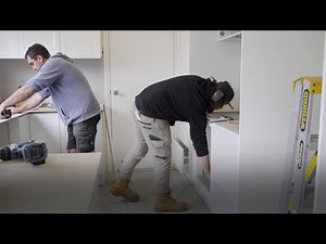 How to Install: Underbench Cabinetry & Benchtop Templates