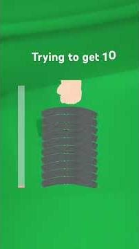 Trying to break ten plates