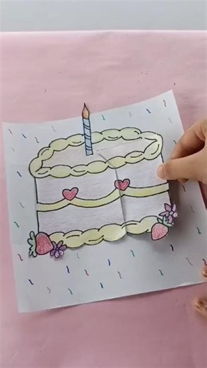 Amazing birthday card💐❤️||craft # birthday #easy