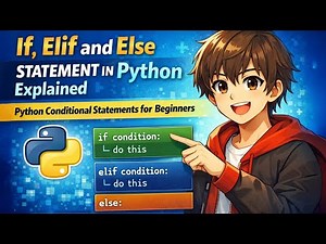 If, Elif and Else Statement in Python | Conditional Statements explained for Beginners