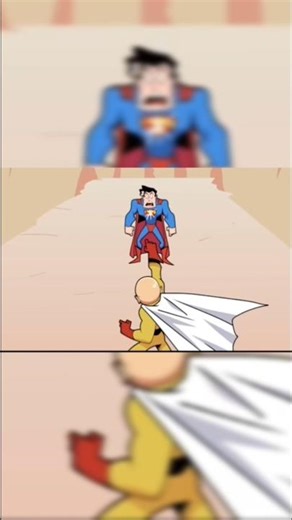 🔥 Goku vs Saitama vs Superman – Ultimate Battle Short 🔥 #goku #saitama #superman #animeshorts #dbs