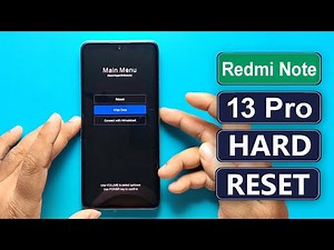 Hard Reset Redmi Note 13 Pro | Redmi Note 13 Pro Pattern Pin Password Fingerprint Unlock How To