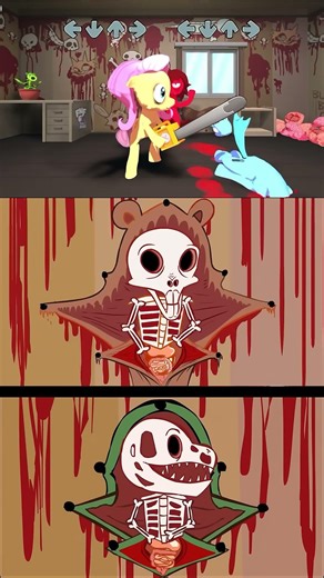 3D Fluttershy Takes Down Bf: Little Pony vs Poppy Playtime in FNF Shed Mods #shed #fnf #poppyplay...