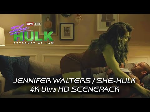 All Jennifer Walters / She-Hulk 4K ULTRA HD Scenes SCENEPACK | She-Hulk (Episode 4)