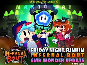 FNF INFERNAL BOUT v1.2 (SMB WONDER UPDATE) Mod for Friday Night Funkin' | FNF Mods