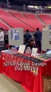2.8K views · 33 reactions | Congratulations to all of the SDSU College of Engineering seniors!  Get a glimpse at some of the projects presented at Senior Design Day. This expo is an opportunity for seniors to showcase their capstone projects. The teams range from Aerospace Engineering, Civil, Construction & Environmental Engineering, Electrical & Computer Engineering, to Mechanical Engineering. | SDSU Alumni | Facebook