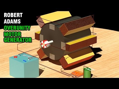 Free Energy Generator 2017, Robert Adams Overunity Motor Generator