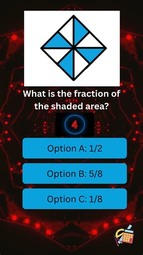 Fraction Challenge! 😱 Can you spot the shaded fraction in less than 10 secs?