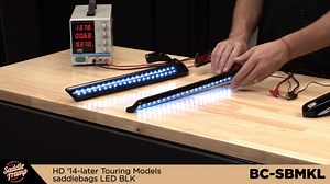 Saddle Tramp has two new accent lights designed specifically for 2014-up* Harley-Davidson® Touring motorcycles. Watch to learn more about the BC-BFKC Front Fork LED Accent Lights and BC-SBMKL Saddlebag LED Accent Lights. Available now! Visit MetraOnline.com for details. #MetraElectronics #WeAre12volt #MetraSaddleTramp #harleydavidson #custommotorcycles #motorcycles #ledlights #accentledlights #customharleys | Metra Electronics | Facebook