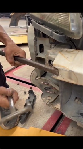 "Car Bumper Beams usually only need a simple repair" #repair #automobile #ytshorts