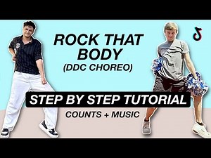 DCC - Rock That Body Dance *STEP BY STEP TUTORIAL* (Beginner Friendly)