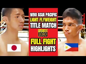 PINOY BOXING 2024 | UNDEFEATED NA INOUE (JPN) BINIGO SA NAKALABANG PINOY SA ISANG TITLE MATCH