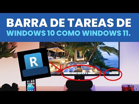 ¡BARRA DE TAREAS! de Windows 10 como Windows 11 (Parte 2)