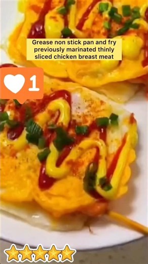 Tasty breakfast with eggs 🍳