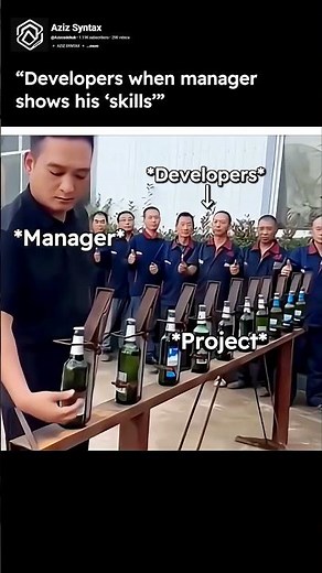 Developer vs Manager #coding #programming #python #javascript