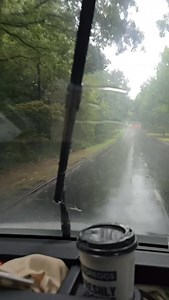 Even when it’s raining, I still enjoy VanLife and being close to nature 🚐🍃 #camper #vanlife #travel | Van Life Lux