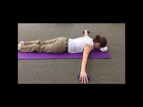 Prone I and Prone T Exercise