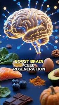 Foods That Boost Brain Cell Regeneration 🧠⚡ | Wellzy #BrainHealth #Focus #shorts