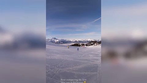 WATCH: Stacey Solomon's Kids Look Adorable Learning to Ski