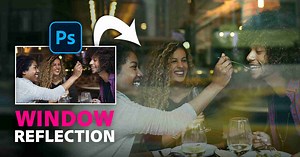 Realistic Window Reflection In Photoshop