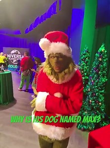 The Grinch reveals the origin story of Max the dog's name