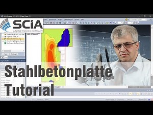 Tutorial Stahlbetonplatte in SCIA Engineer