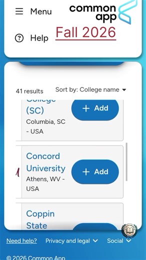 41 schools in the #USA Fall 2026, no application fee for international students, no essays, no recommendation letter and flexible test policies. #fyp #noapplicationfee #scholarshiphangout2026 #commonapp