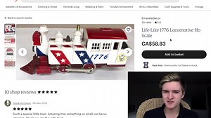 Buying Shady Model Trains Off Etsy