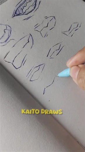 anime smile tutorial ✨ for beginners 😄 #viral #art