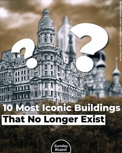 250K views · 2.1K reactions | It’s a pity that these magnificent buildings have all been purposely demolished. | Sunday Roast | Facebook