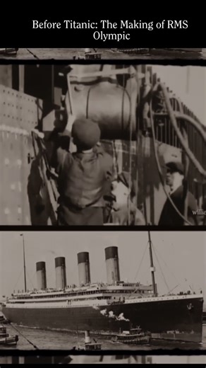 Before Titanic: The Making of RMS Olympic #RMSOlympic #shipbuilding