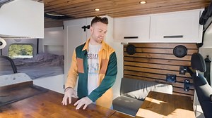 4.8K views · 139 reactions | Stealth Camper Van Built for 4 Seasons - Winter Proof | Tiny Home Tours | Facebook