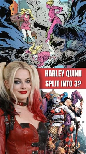 Harley Quinn Split Into 3?! 😱 Bat-Quinn Explained | DC Comics Twist #mcineverse