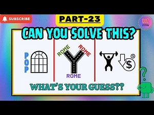 Rebus Puzzle Challenge!🧠💡| Level: Impossible‼️ Part -23