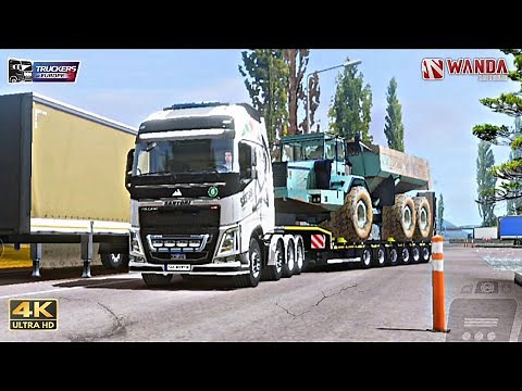 VOLVO HAULAGE Oversized Load | Truckers of Europe 3 | realistic HD gameplay.