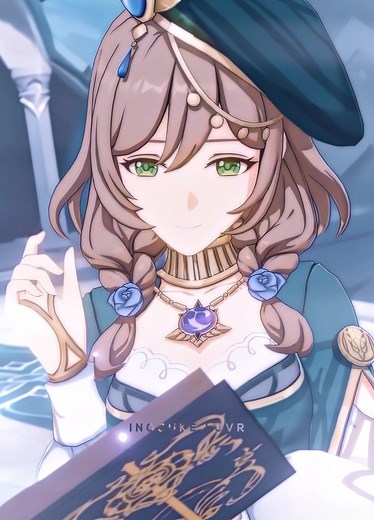 Lisa Genshin Impact Skin: Hydro Lisa CC