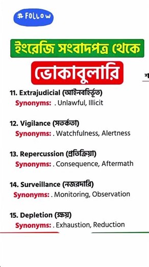 অনর্গল ইংরেজি বলতে যে শব্দগুলি জানা উচিত | Most Common Daily Use English Word