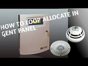 How To Loop allocate in Gent By Honeywell Panel | How to Run devices in Gent Panel