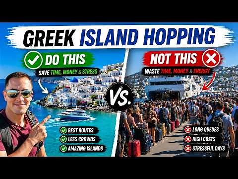 How to Plan a Greek Island Hopping Trip (Without Wasting Time or Money)
