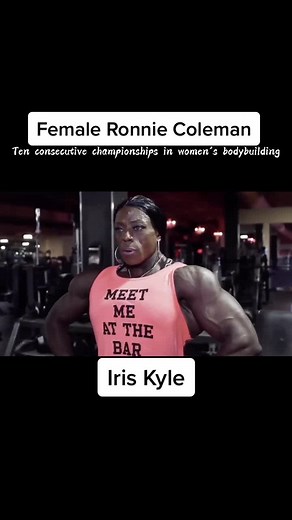 The Queen of bodybuilding, Iris Kyle #ronniecoleman #bodybuilding #femalebodybuilding #onpoint #workoutmotivation #mrsolympia #strongwomen