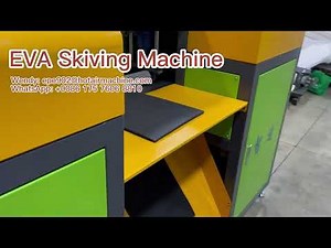 EVA Skiving Machine | EPE XPE PE EVA Automatic Splitting Machine