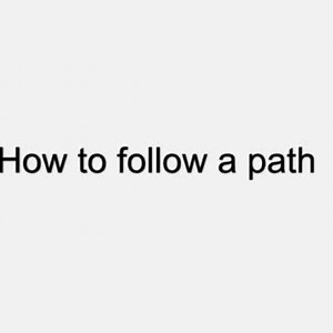 How to Follow a path in Kodu