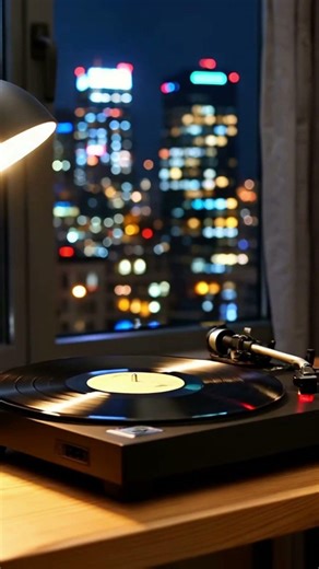 Cozy Turntable Jazz – Relaxing Evening Atmosphere